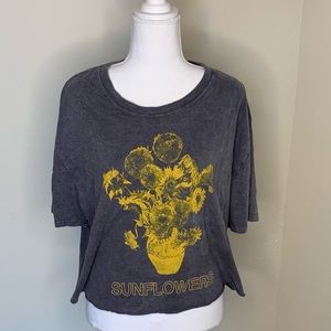🦆 Sunflower Crop Top (Mighty Fine)